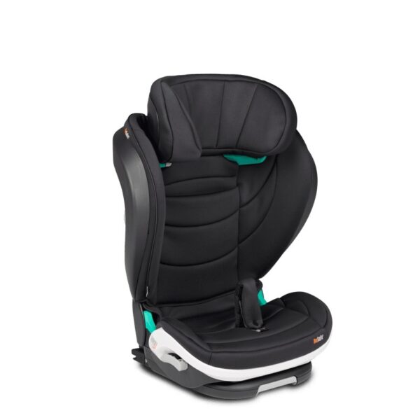 Scaun auto pentru copii BeSafe Flex Fix 2 4-12 ani – Negru Soft Breeze