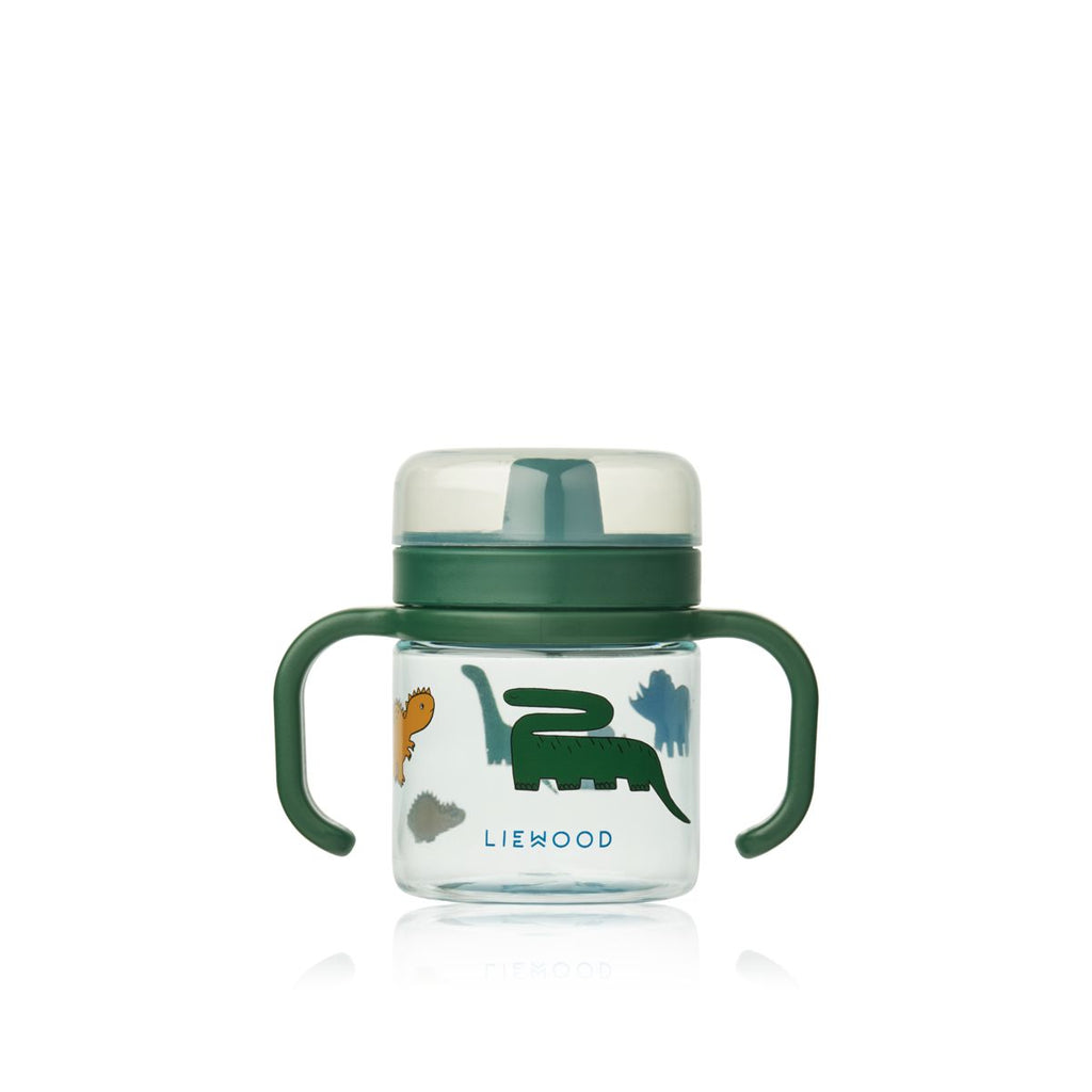 Cana pentru bebelusi din tritan Kylo Liewood – Dinosaurs/Mist