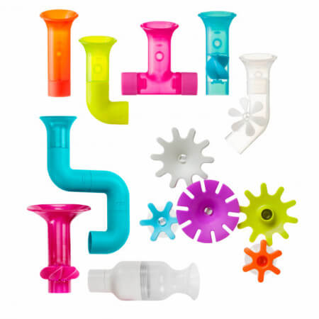 Set jucarii de baie Tuburi & Cogs Boon