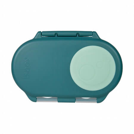 Lunchbox mini compartimentat Snackbox B.Box - Verde Smarald