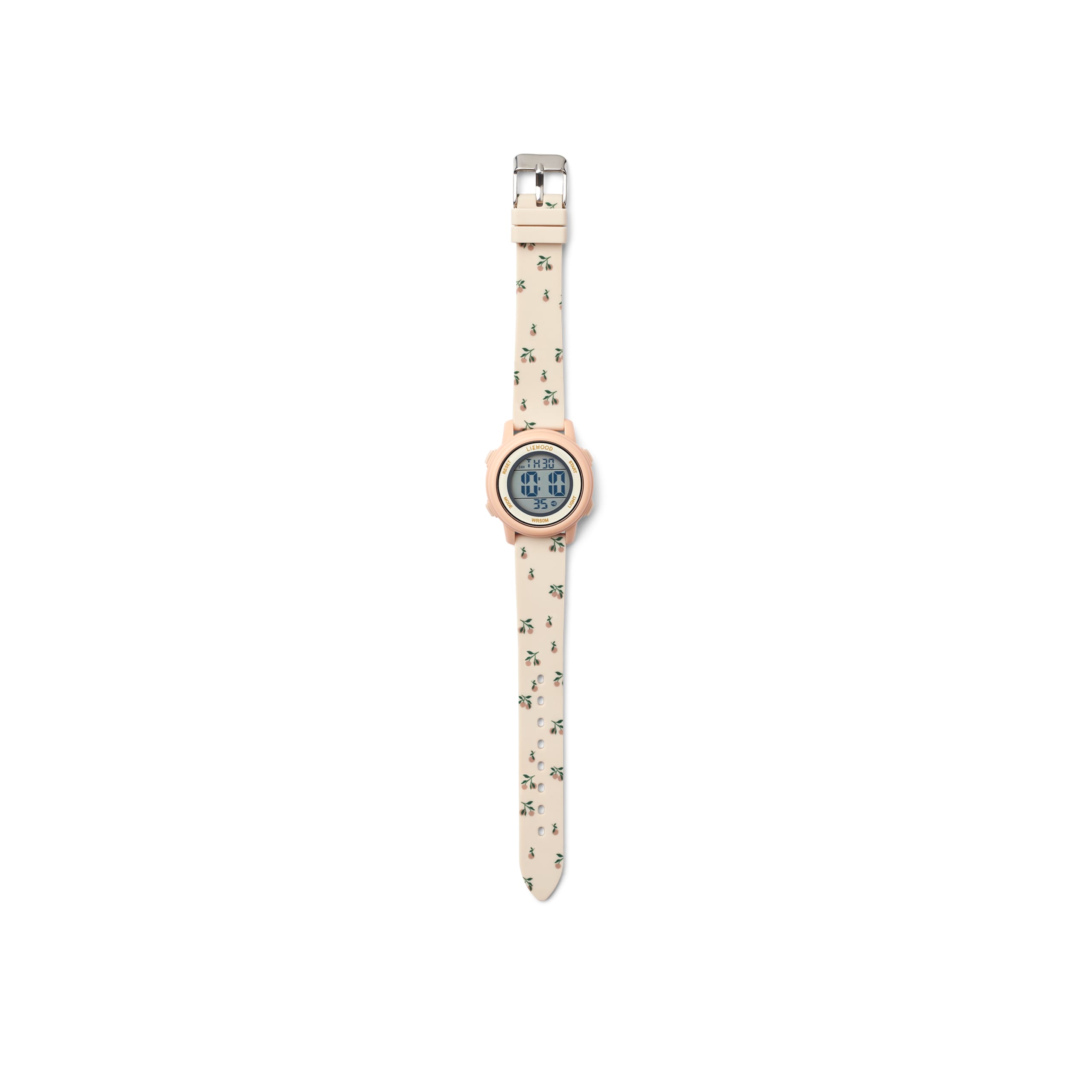 Ceas de mana digital Sussi Liewood - Peach/Sea Shell