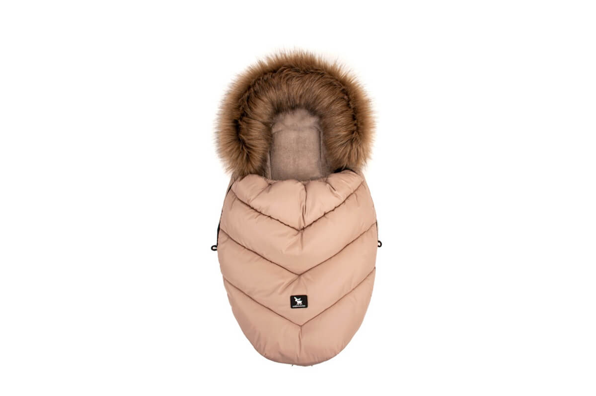 Sac de iarna pentru carucior 0-12 luni Cottonmoose – Camel