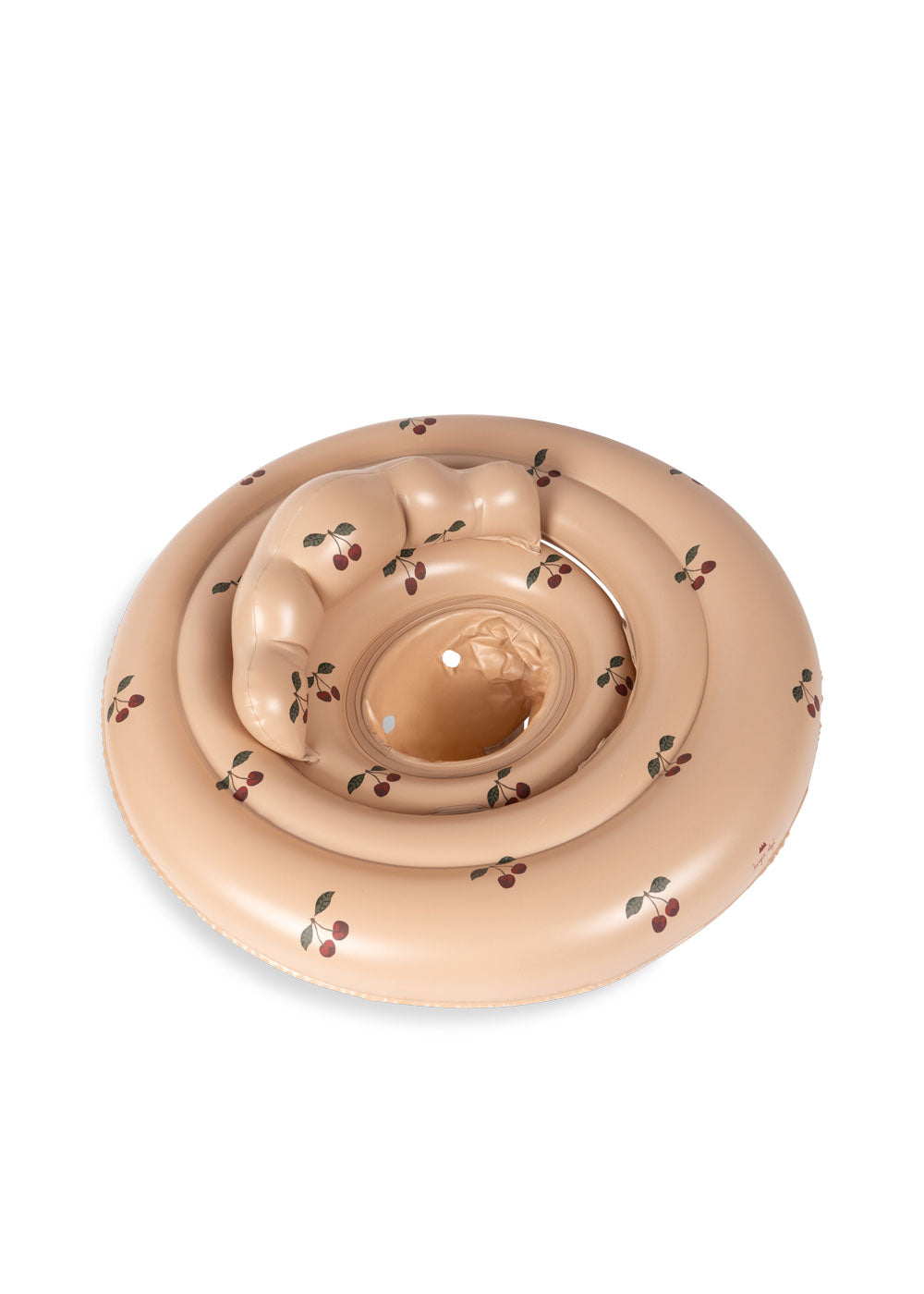 Colac pentru bebelusi Solid Dot Konges Slojd – Ma Grande Cerise Blush