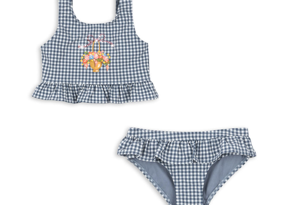 Costum de baie cu 2 piese Soline Konges Slojd – Vintage Indigo