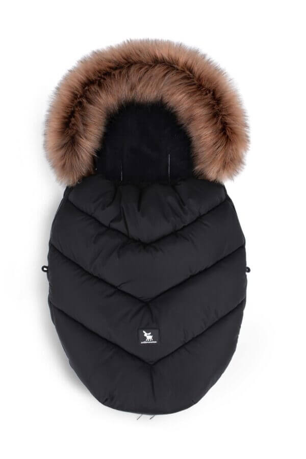 Sac de iarna pentru carucior 0-12 luni Cottonmoose - Black