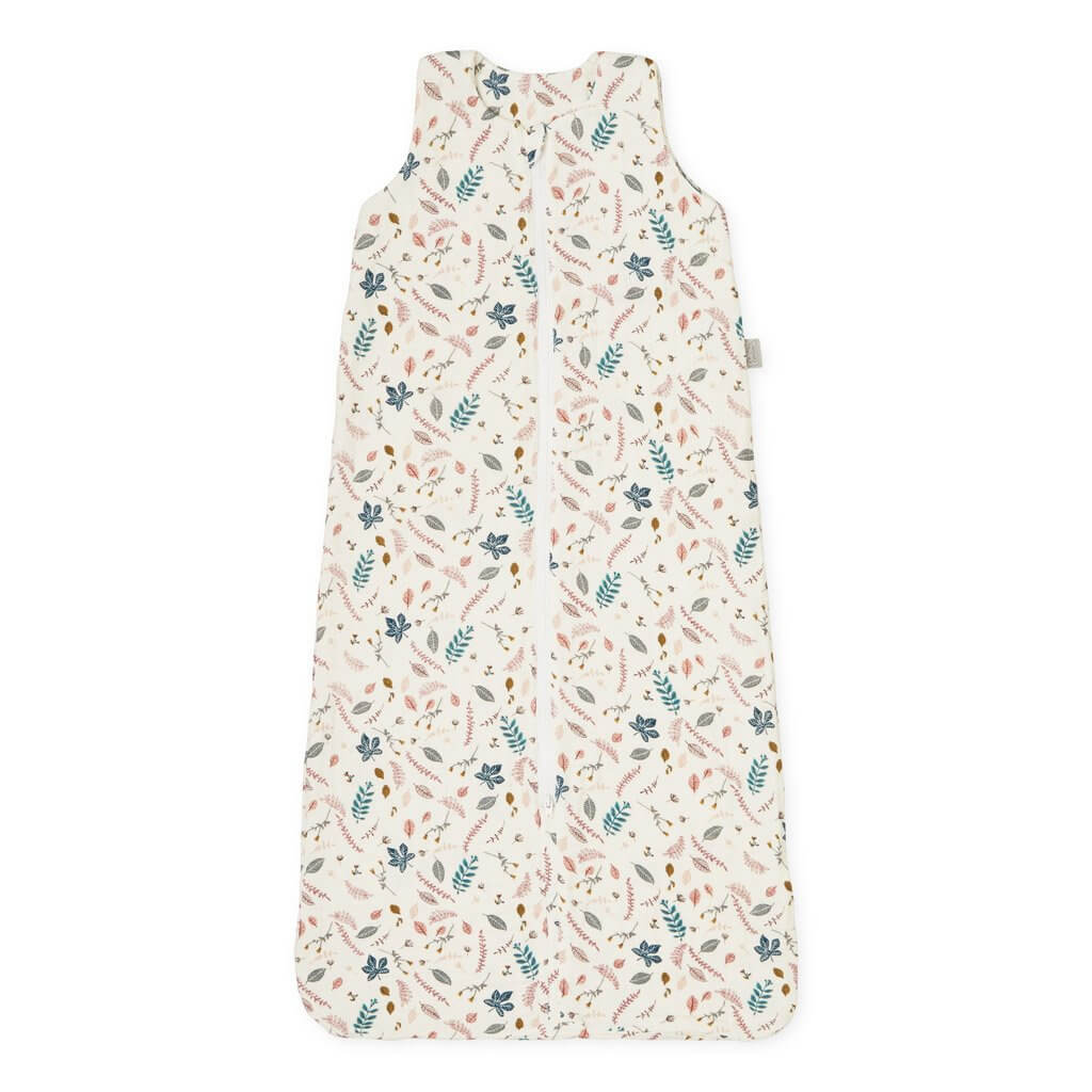 Sac de dormit din muselina 6-18 luni Cam Cam - Pressed Leaves Rose