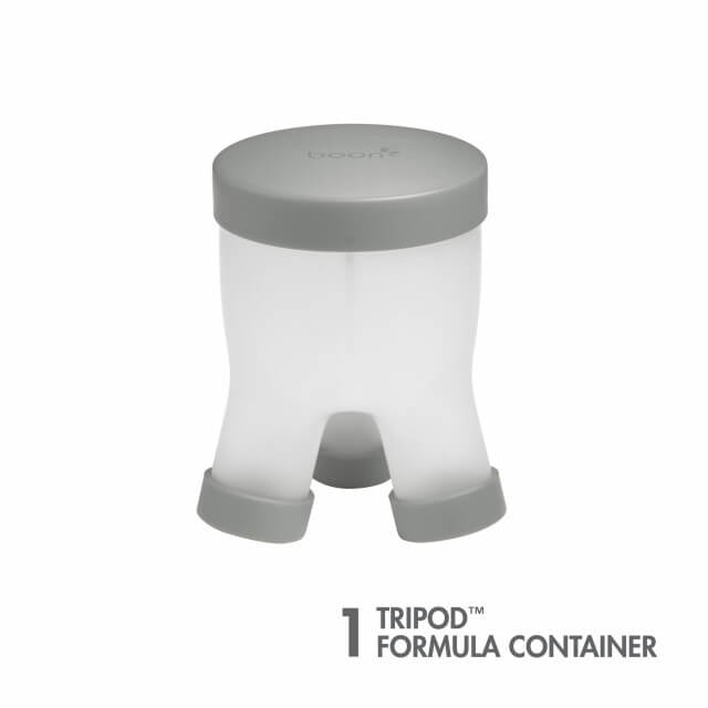 Recipient pentru lapte praf Boon - Gri