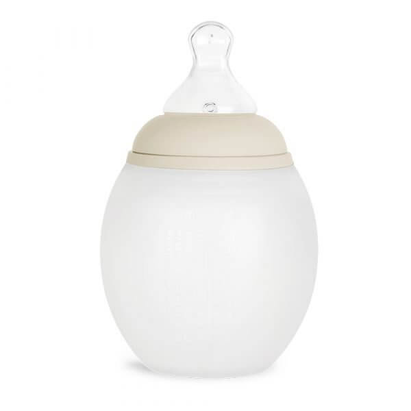 Biberon silicon 330 ml Elhée - Sand