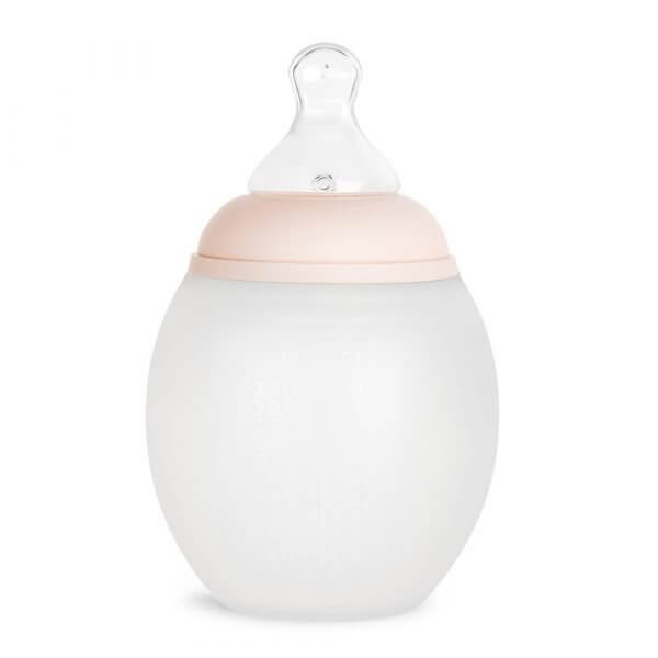 Biberon silicon 330 ml Elhée - Nude
