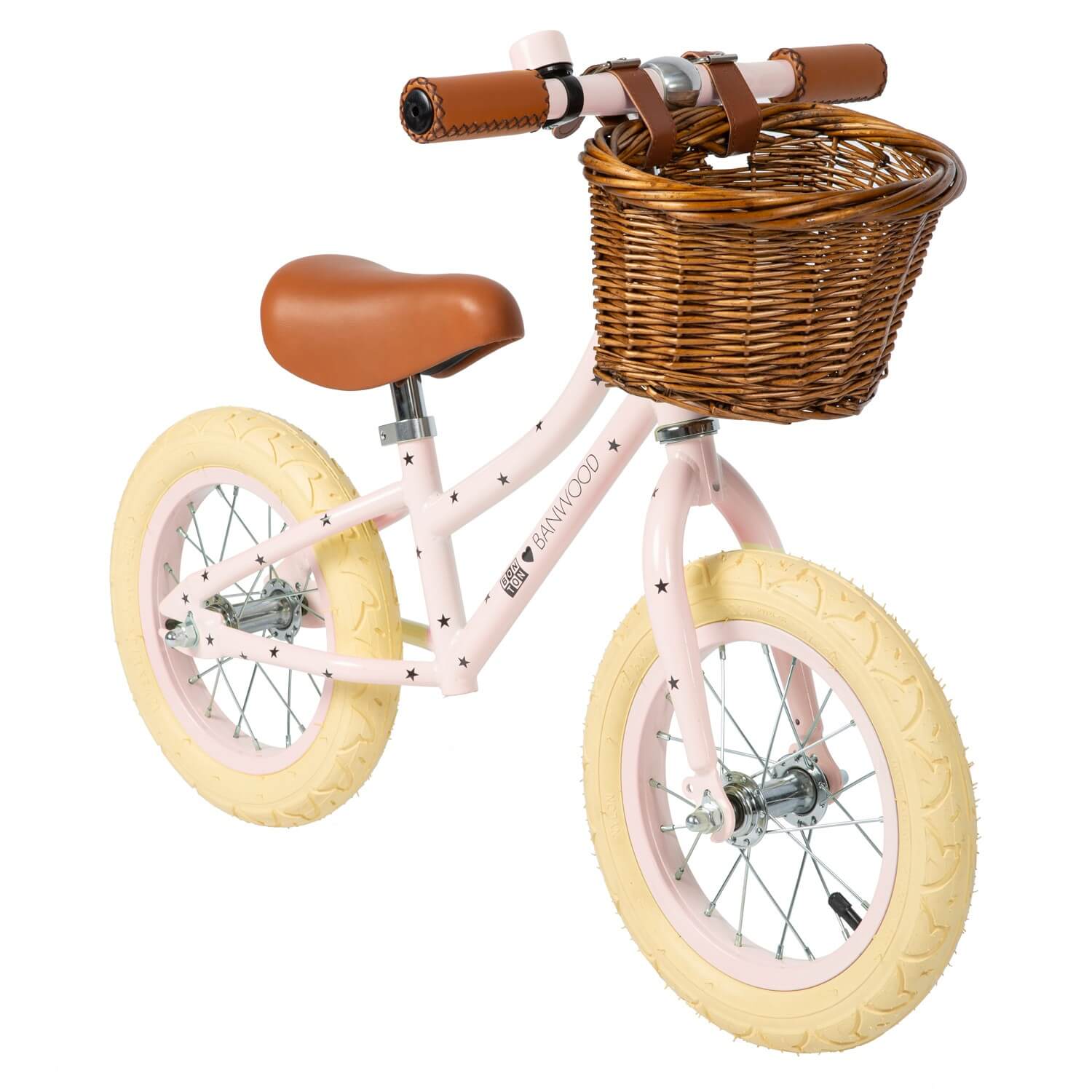 Bicicleta echilibru 12'' BANWOOD - Bonton Pink