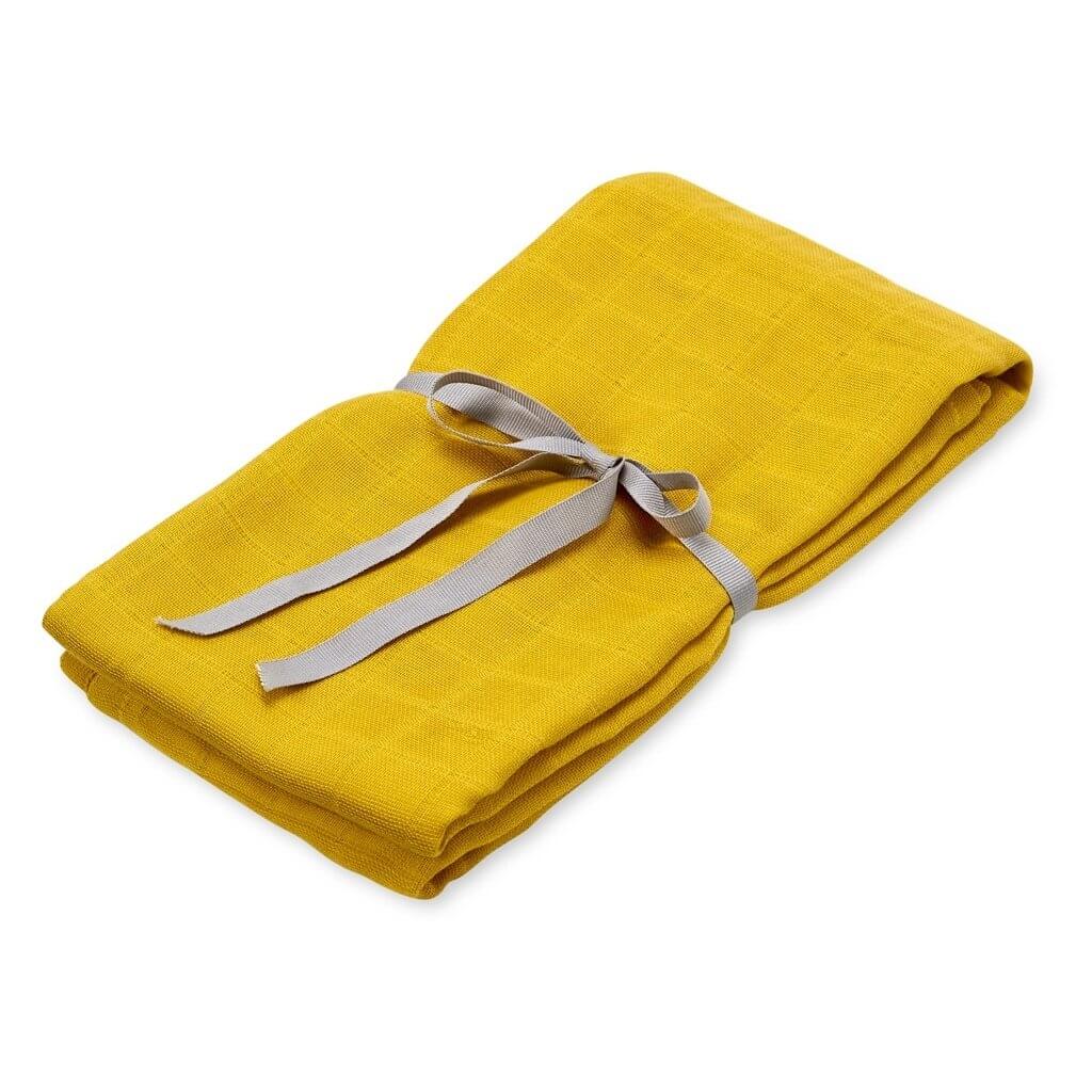 Swaddle din muselina Cam Cam - Mustard