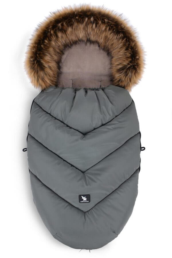 Sac de iarna pentru carucior 0-36 luni Yukon Cottonmoose - Jungle Green