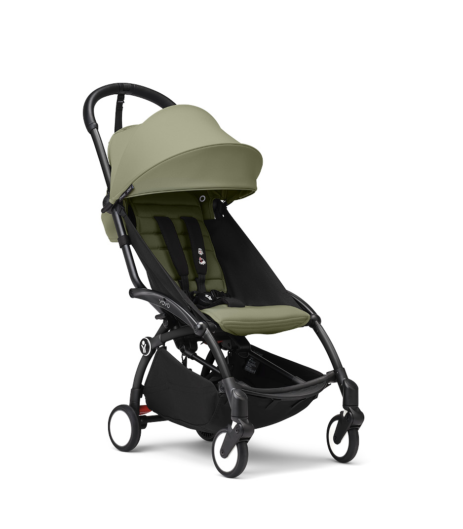 Carucior pentru copii Stokke® YOYO³ cadru negru 6 luni+