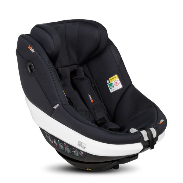 Scaun auto pentru copii BeSafe Beyond 360 6 luni-6 ani – Negru Soft Breeze
