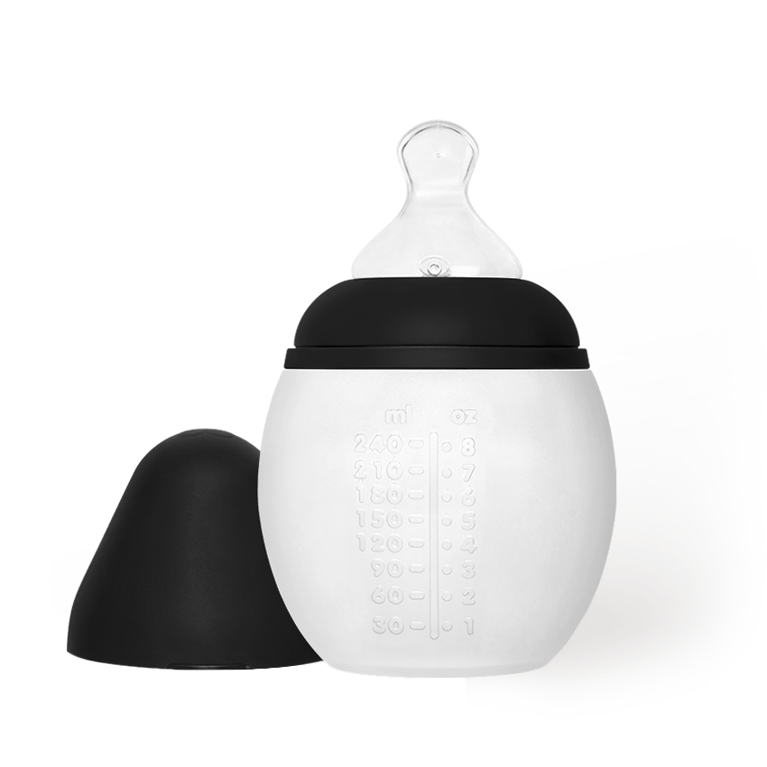 Biberon silicon 240 ml Elhée – Black
