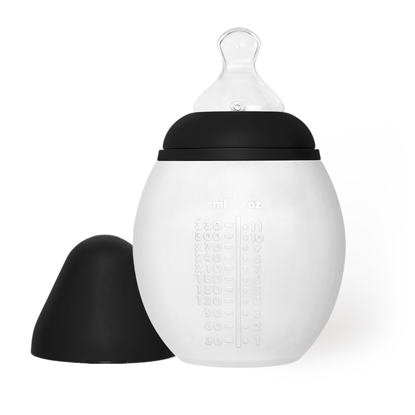 Biberon silicon 330 ml Elhée – Black